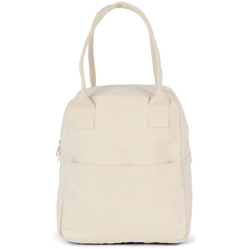 Sac isotherme en coton canvas, anses en coton, 310 g/m²