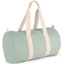 Sac polochon en toile de coton, fermeture zippée, 310 g/m²