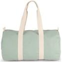 Sac polochon en toile de coton, fermeture zippée, 310 g/m²