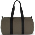 Sac polochon en toile de coton, fermeture zippée, 310 g/m²