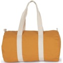 Sac polochon en toile de coton, fermeture zippée, 310 g/m²