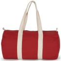 Sac polochon en toile de coton, fermeture zippée, 310 g/m²