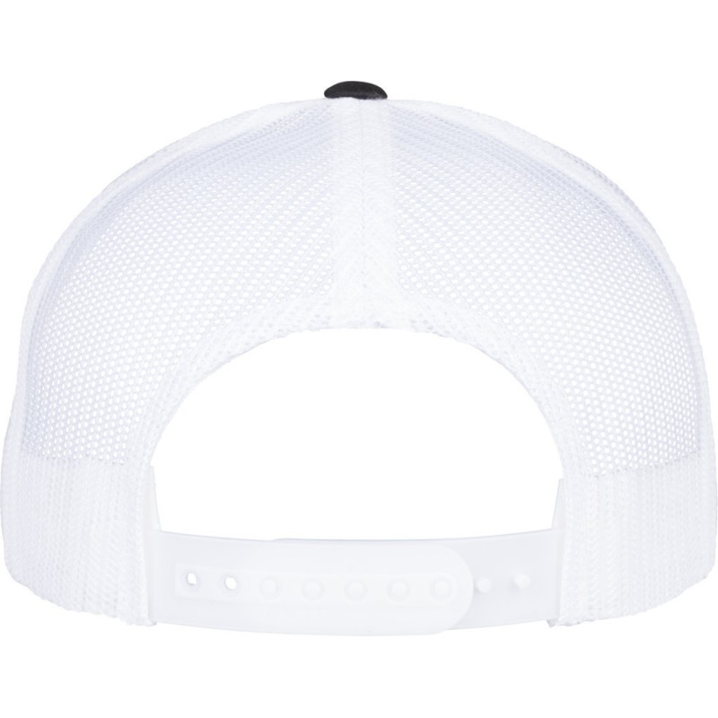 Casquette trucker filet 5 panneaux en polycoton