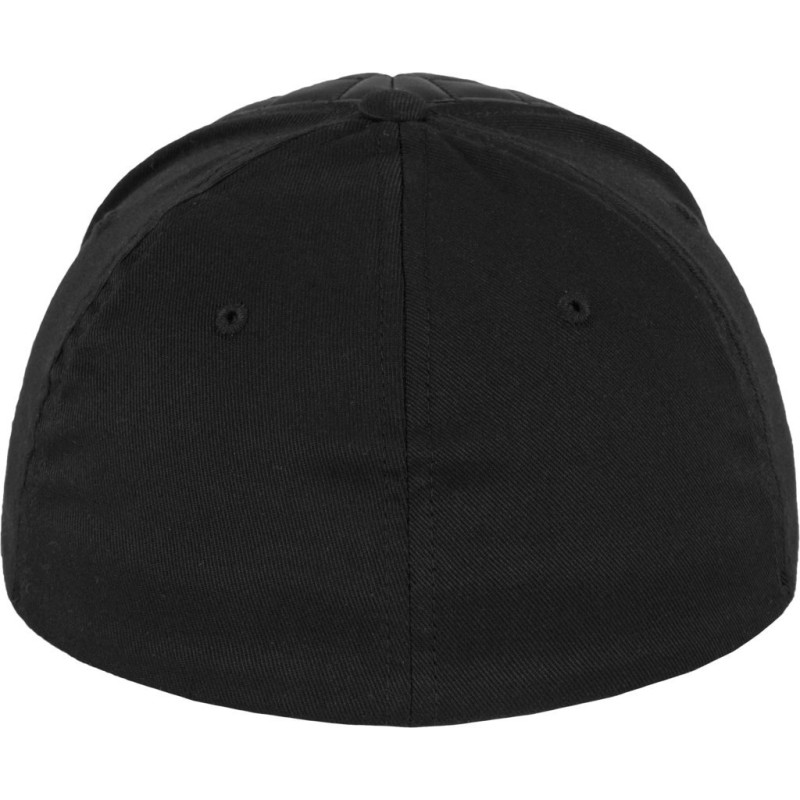 Casquette 6 panneaux, panneau avant à carreaux matelassés