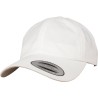 Casquette 6 panneaux, en sergé de coton doux, toucher de pêche