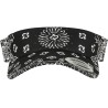 Visière de sport bandana incurvée en coton