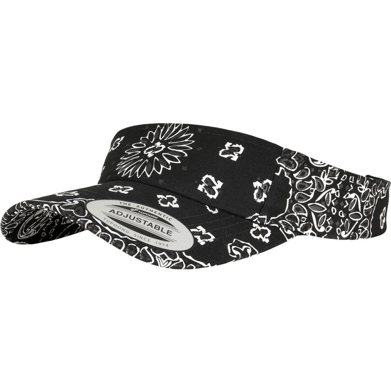Visière de sport bandana incurvée en coton
