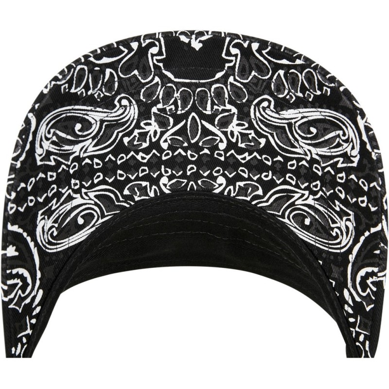 Visière de sport bandana incurvée en coton