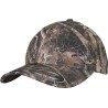 Casquette 6 panneaux camouflage avec branchage et feuilles