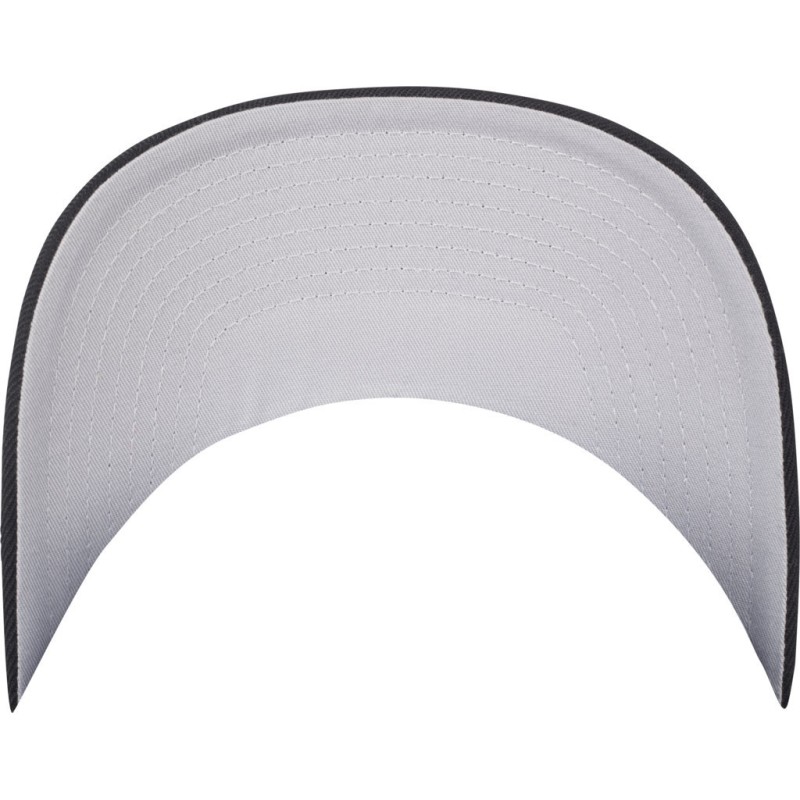 Casquette baseball 6 panneaux, mélange de laine