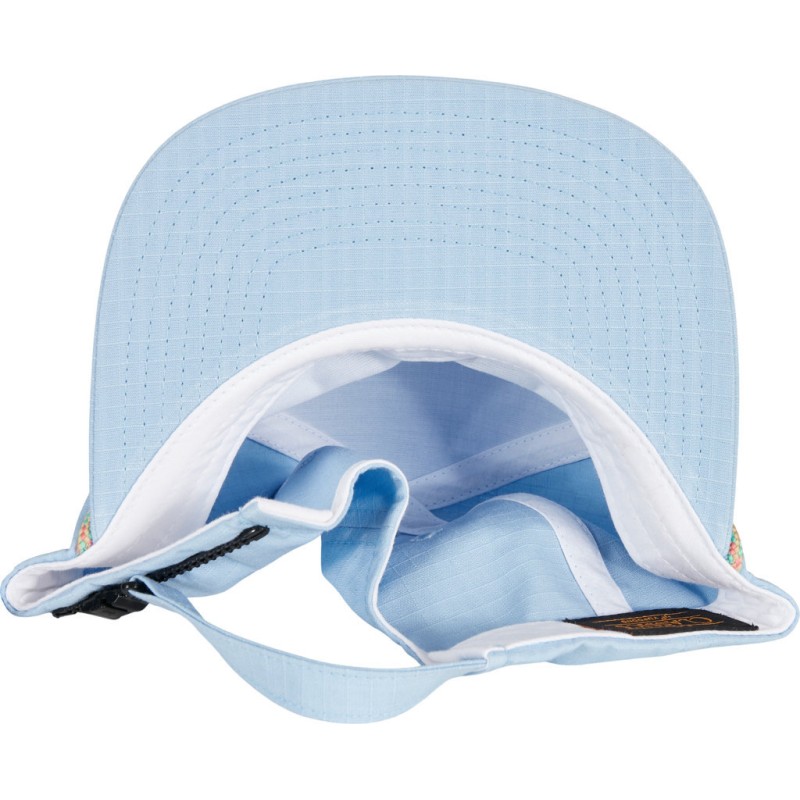 Casquette de jockey visière plate avec un ruban tressé