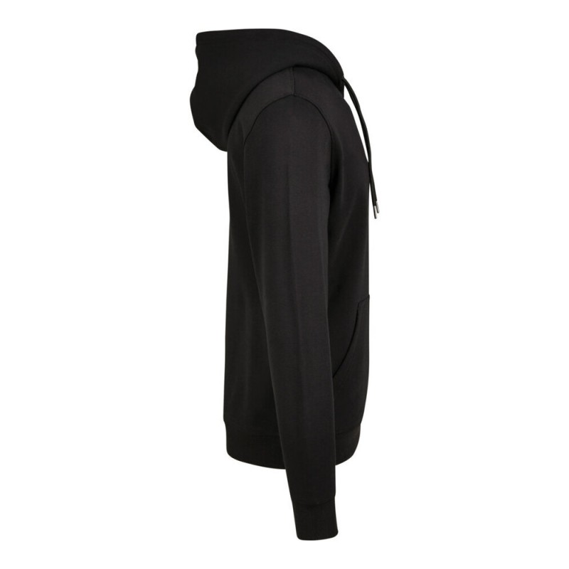 Sweat à capuche premium coton, poche kangourou, finitions métal, 280 g/m²