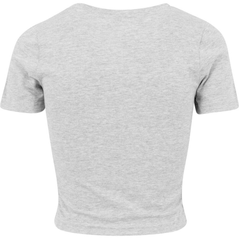 T-shirt femme "cropped" court, manches droites, NO LABEL, 180 g/m²