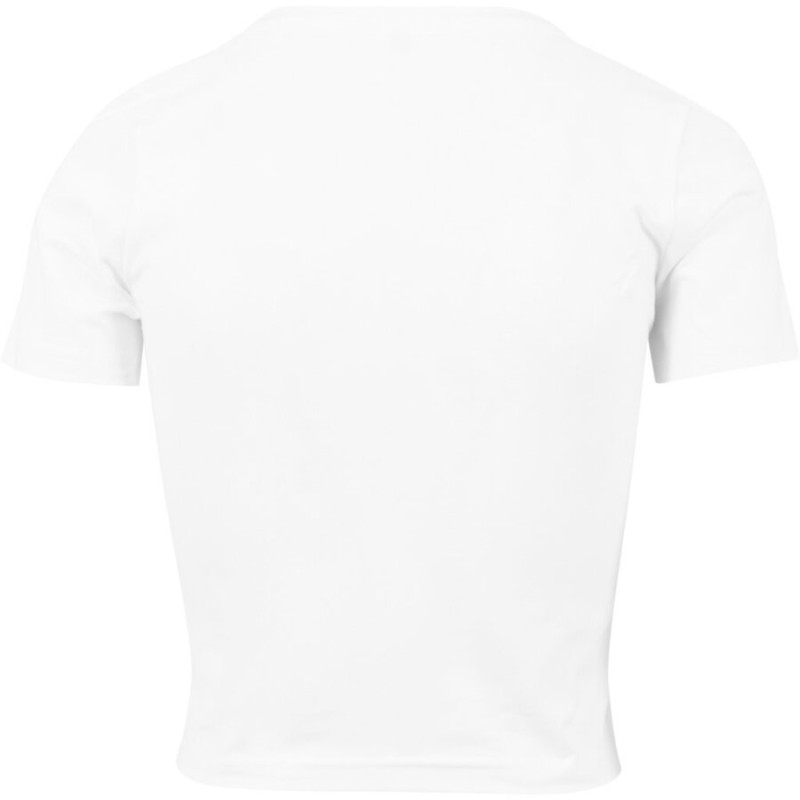T-shirt femme "cropped" court, manches droites, NO LABEL, 180 g/m²