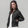 Veste bomber femme légère, poches frontales, NO LABEL