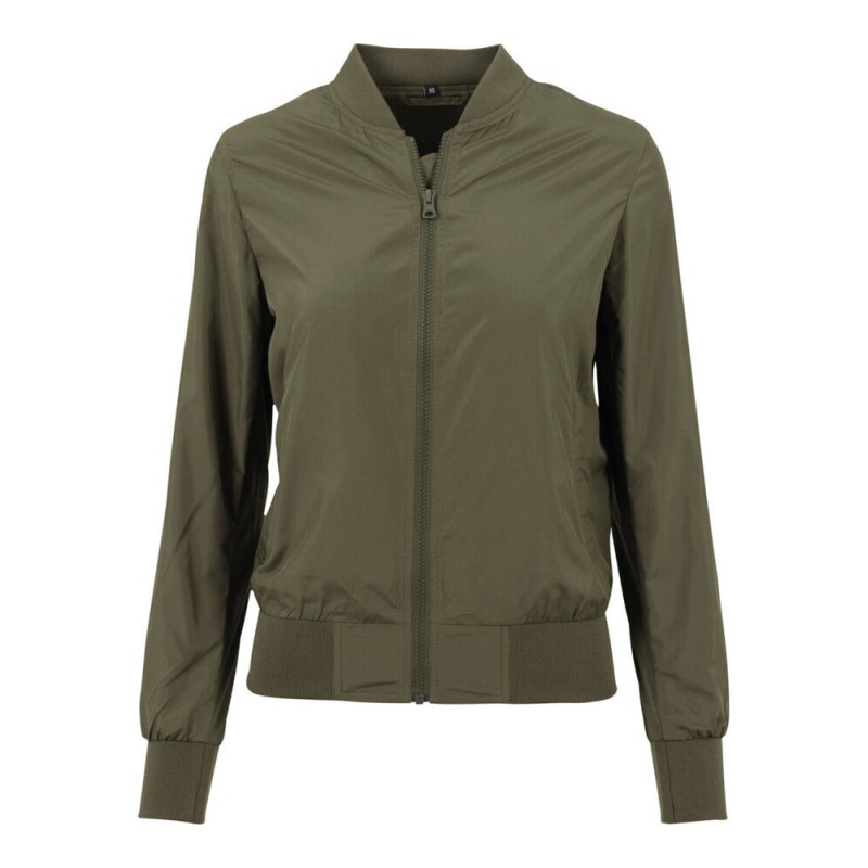 Veste bomber femme légère, poches frontales, NO LABEL