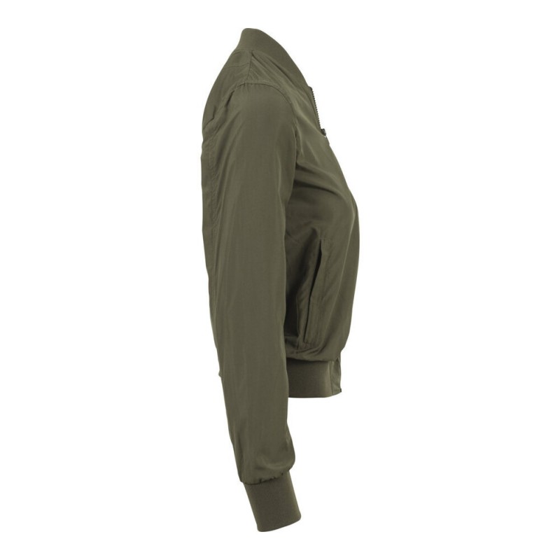 Veste bomber femme légère, poches frontales, NO LABEL