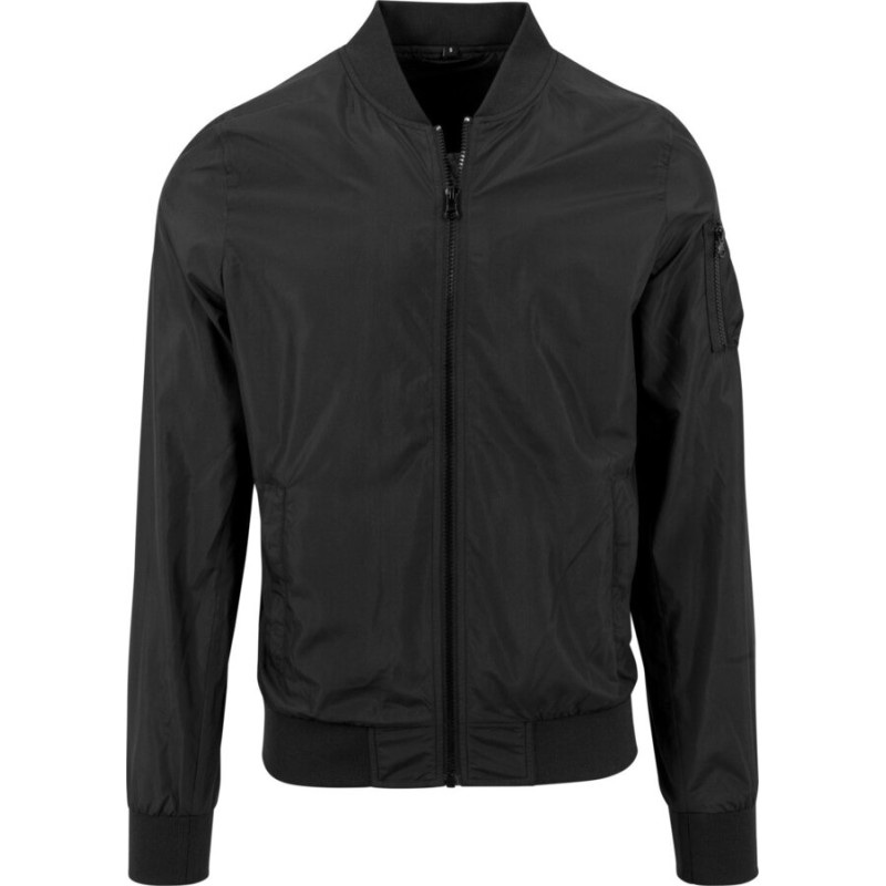 Veste bomber homme légère, poches frontales et sur manche gauche