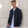 Veste bomber homme légère, poches frontales et sur manche gauche