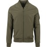Veste bomber homme légère, poches frontales et sur manche gauche