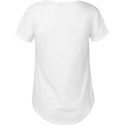 T-shirt femme manches retroussées en coton BIO commerce équitable, 155 g/m²