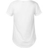 T-shirt femme manches retroussées en coton BIO commerce équitable, 155 g/m²