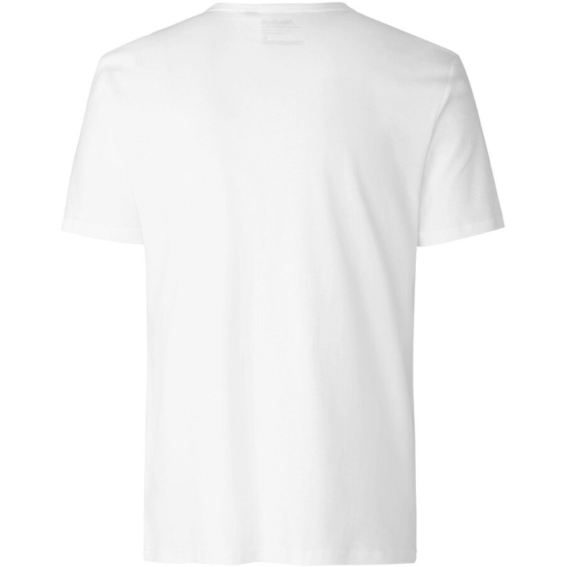 T-shirt homme interlock moderne en coton épais BIO commerce équitable, 220 g/m²