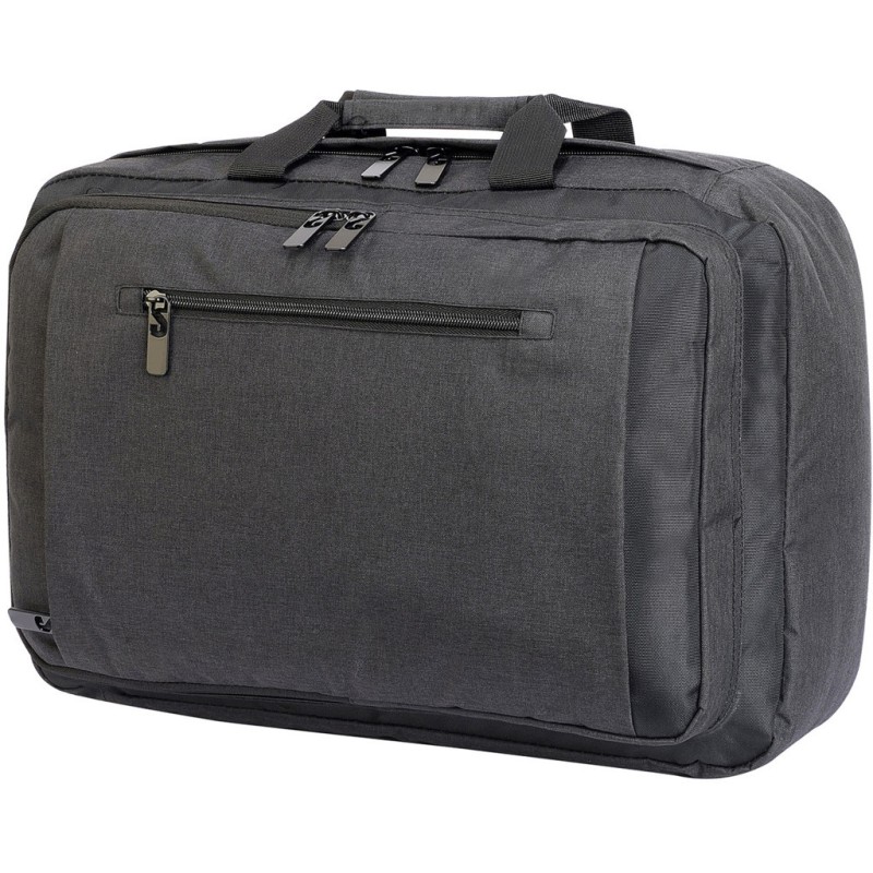 Sac à dos  et sac de voyage hybride matelassé multi-poches, 28 litres