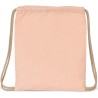 Petit sac à dos recyclé pour enfant à cordon coulissant, 200 g/m²