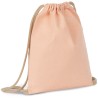 Petit sac à dos recyclé pour enfant à cordon coulissant, 200 g/m²