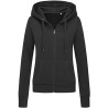 Veste sweat zippée à capuche pour femme en polycoton, 270 g/m²