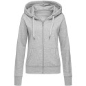 Veste sweat zippée à capuche pour femme en polycoton, 270 g/m²