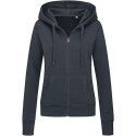 Veste sweat zippée à capuche pour femme en polycoton, 270 g/m²