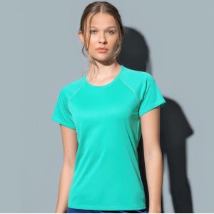 Tee-shirt raglan femme ACTIVE-DRY à séchage rapide, 140 g/m²