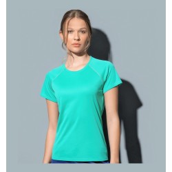 Tee-shirt raglan femme ACTIVE-DRY à séchage rapide, 140 g/m²