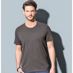 Tee-shirt homme col rond coupe droite NO LABEL, 170 g/m²