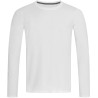 T-shirt homme col rond manches longues près du corps NO LABEL, 170 g/m²