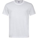 Tee-shirt unisexe col rond coupe droite manches courtes, 155 g/m²