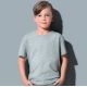 Tee-shirt enfant col rond coupe droite manches courtes, 155 g/m²