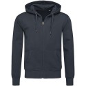 Veste sweat zippée à capuche pour homme en polycoton, 270 g/m²