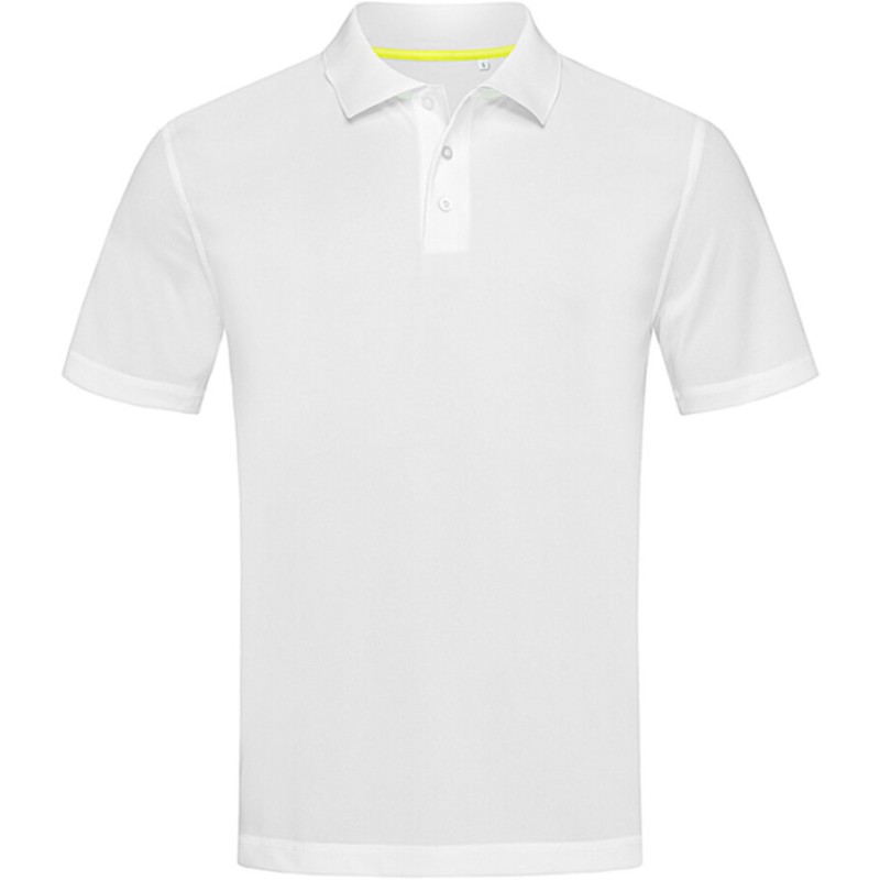 Polo stretch haut de gamme coupe moderne NO LABEL, 140 g/m²