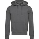 Sweat-shirt à capuche brossé à l'intérieur coupe droite NO LABEL, 270 g/m²