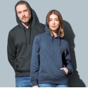 Sweat-shirt à capuche brossé à l'intérieur coupe droite NO LABEL, 270 g/m²