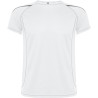 T-shirt sport respirant manches courtes raglan contrastées, 150 g/m²