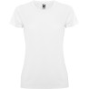 T-shirt de sport femme respirant manches courtes raglan, 150 g/m²