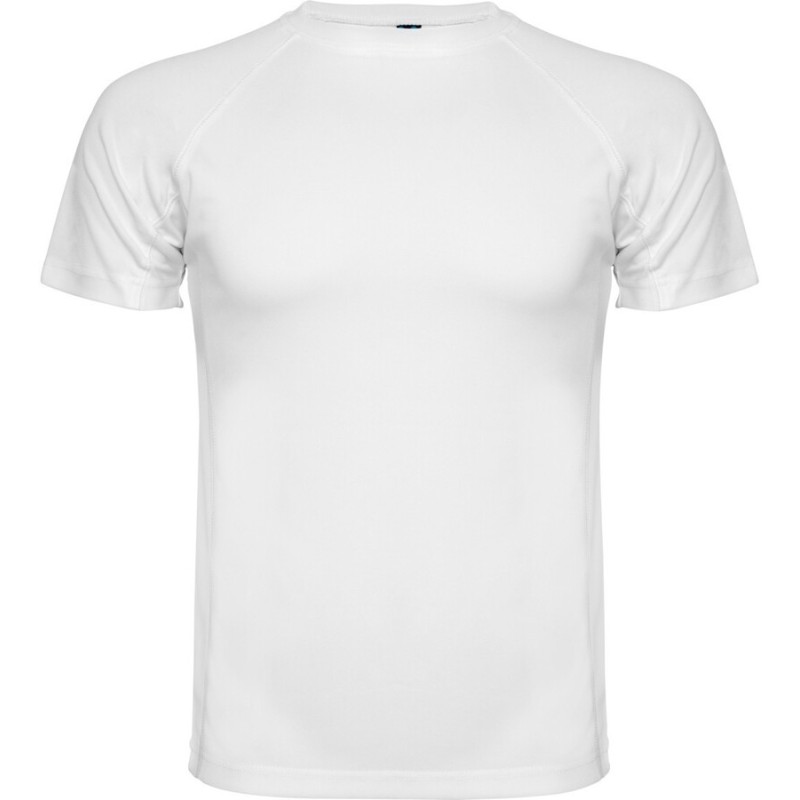 T-shirt de sport homme respirant manches courtes raglan, 150 g/m²