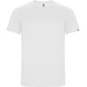 T-shirt de sport homm manches courtes en polyester recyclé, 135 g/m²