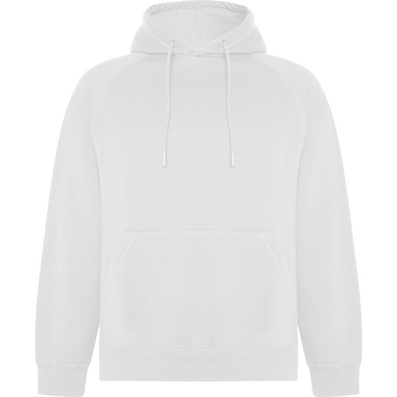 Sweat à capuche épais en coton biologique et polyester recyclé, 300 g/m²