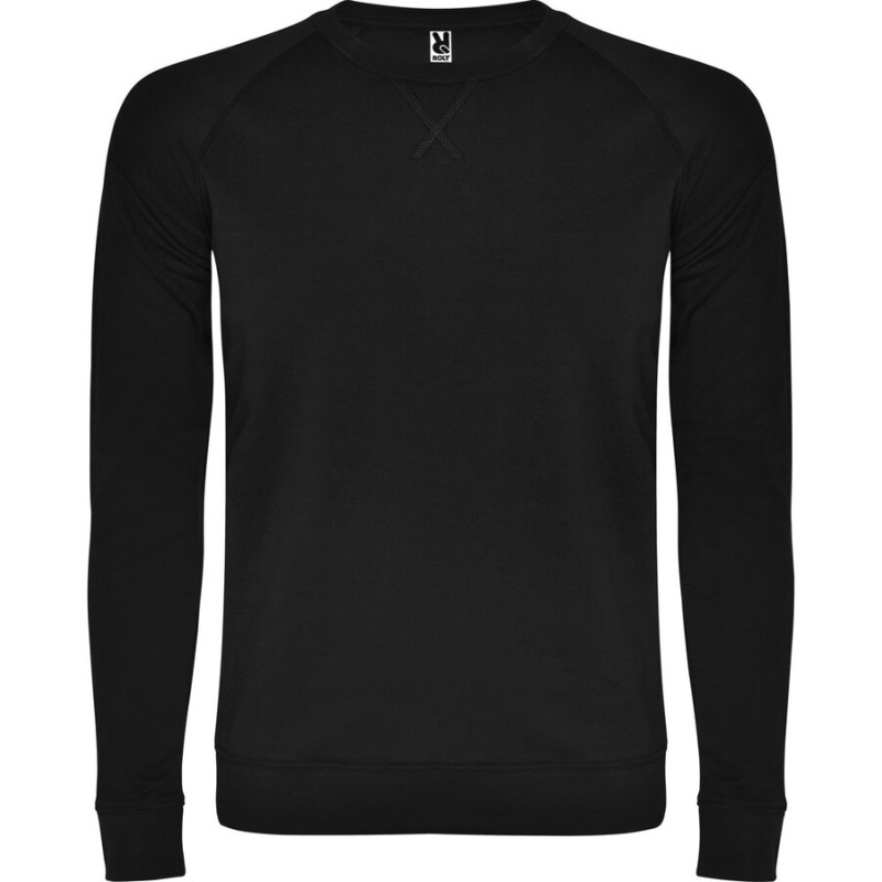 Sweat set in homme en coton manches longues raglan, 260 g/m²