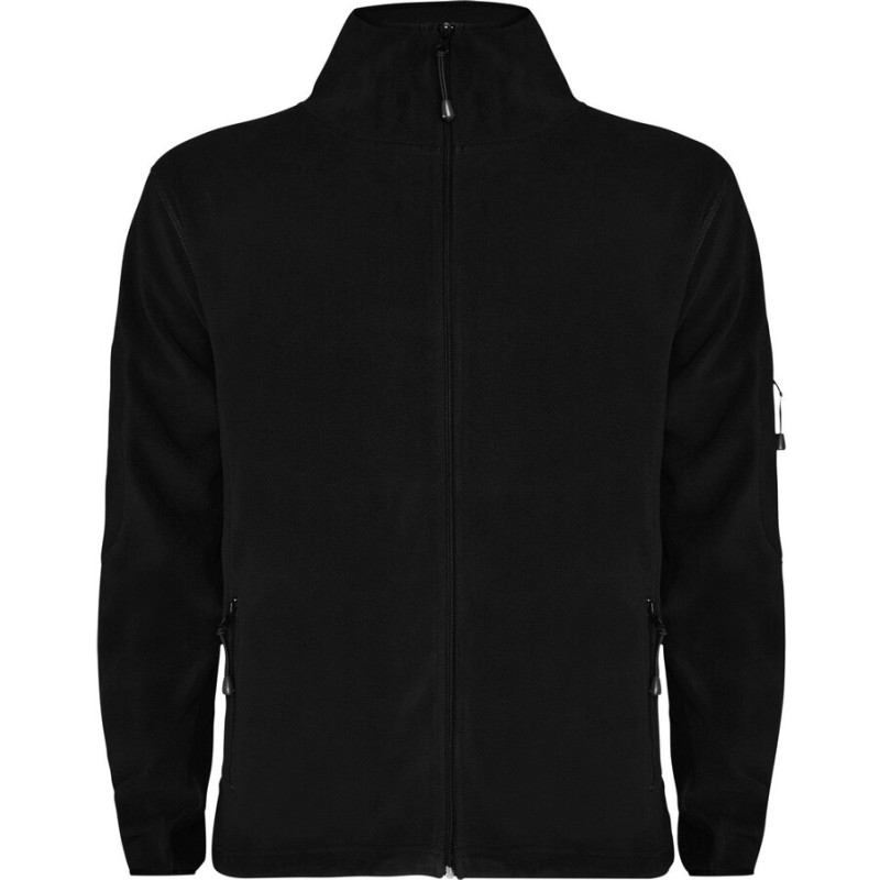 Veste polaire homme pour le sport légère, col montant, 300 g/m²